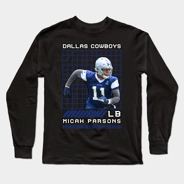 MICAH PARSONS - LB - DALLAS COWBOYS Long Sleeve T-Shirt by Mudahan Muncul 2022